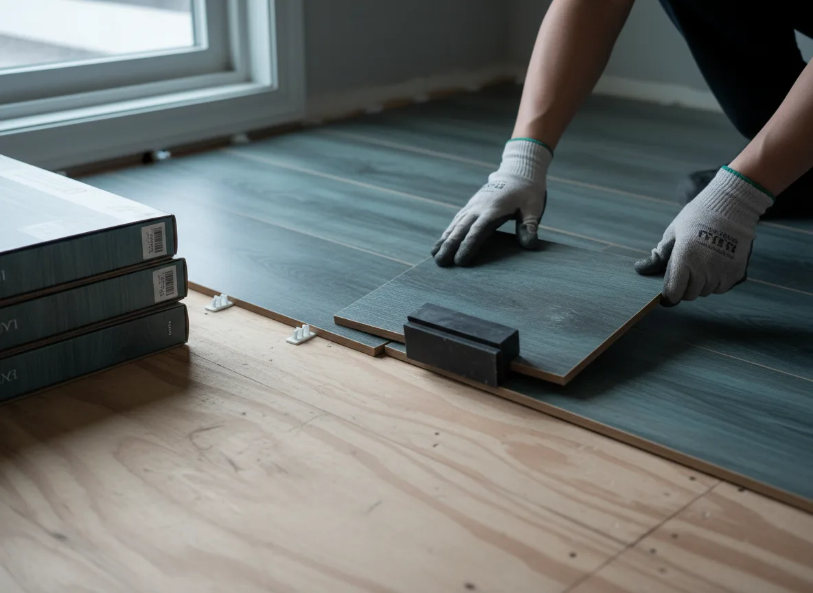 Luxury Vinyl Plank Installation company in Shevlin, MN